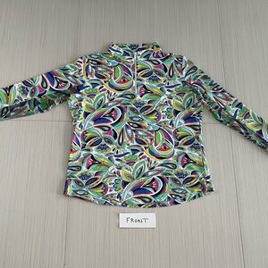Colorful Paisley sun Protection Long Sleeve Top